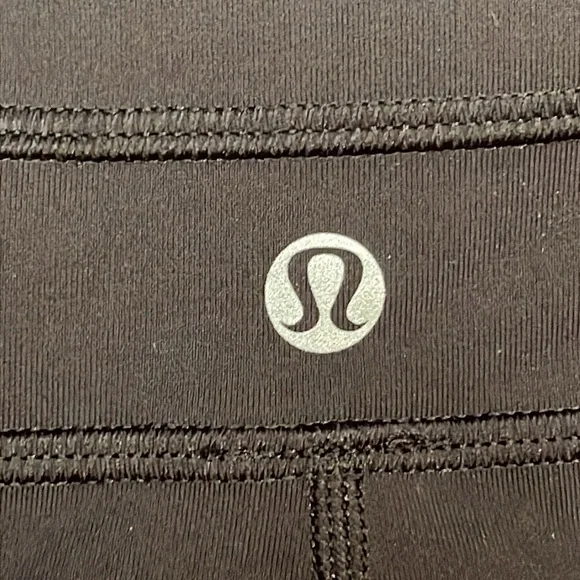 Lululemon Black Hi Rise Spandex Shorts Size 4 - Picture 3 of 6